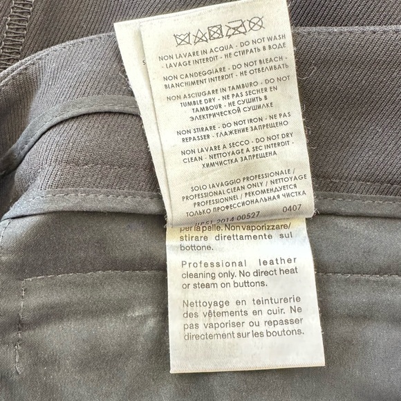 Gucci • Twill Leather Cropped Equestrian Riding Pants - Picture 15 of 16